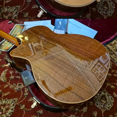 Taylor 814ce-LTD Fall Limited Edition "Fiddleback" Walnut Back & Sides 2007 ☆VIDEO☆ image 5