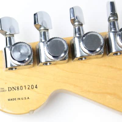 1998 Vintage Fender American Deluxe Stratocaster Crimson Transparent Red with Maple Fretboard Noiseless Pickups Strat USA 1990s image 23