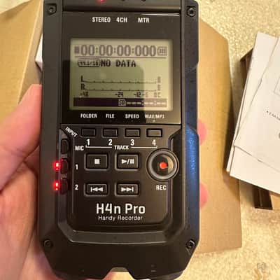 Zoom H4n PRO Handy Digital Multitrack Recorder 2010s - All Black image 3