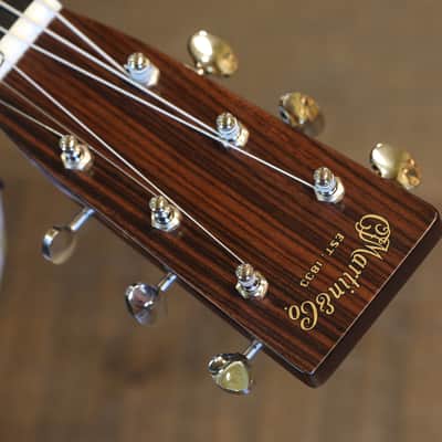 Unplayed! 2023 Martin Custom Shop D-18 Authentic Dreadnought Acoustic Guitar Natural + OHSC image 11