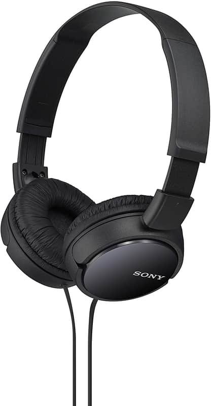 Sony - MDR-ZX110/BLK - ZX Series Stereo Headphones - Black image 1
