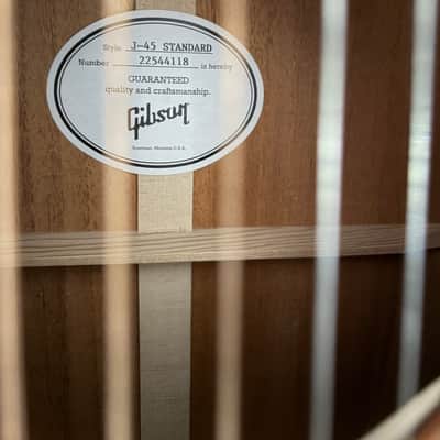 Gibson J-45 Standard (2024, purchased new in 2025) image 3