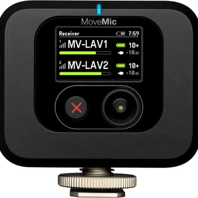 Shure MV-r-z7 MoveMic Camera Mount Wireless Receiver