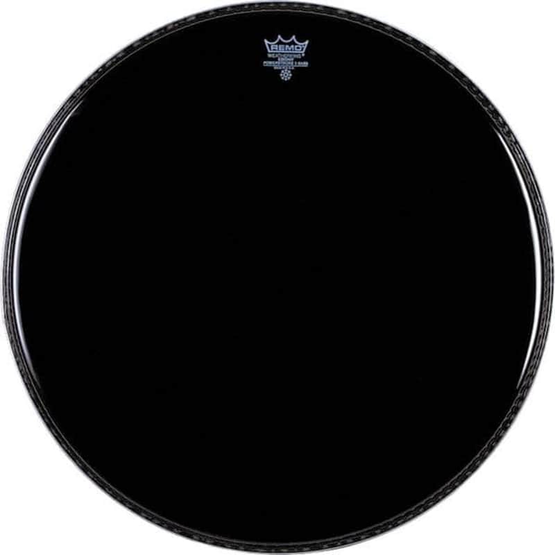 Remo Ambassador Ebony Drumhead 18" image 1