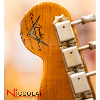 Fender Custom Limited Edition Roasted '60s Stratocaster Super Heavy Relic Aged Lake Placid Blue 3 Color Sunburst image 19