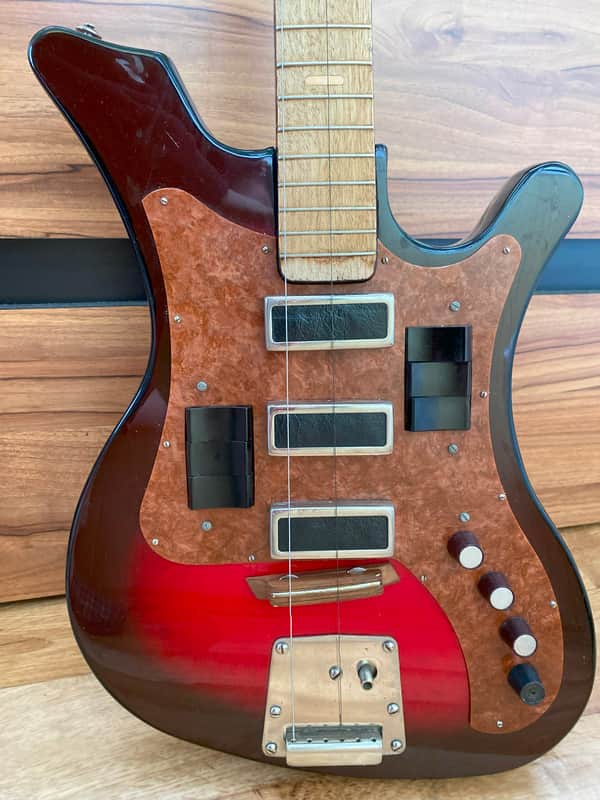 Aelita Electric Guitar USSR Russian Soviet Vintage image 1