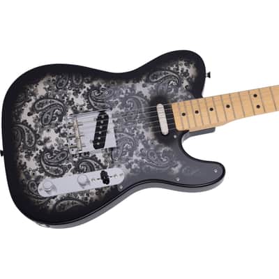 Fender Made in Japan Limited Telecaster MN Black Paisley image 3