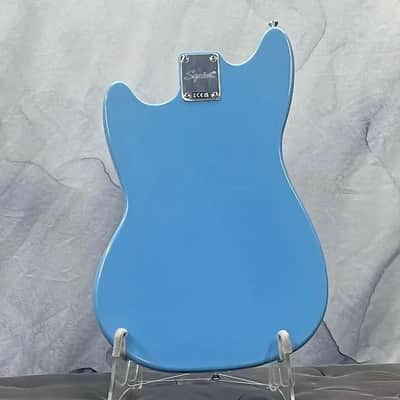 Custom Squier Sonic Mustang HH California Blue image 19