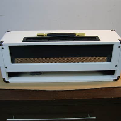 Marshall JCM800 2203 2204 JCM900 JCM2000 style Headshell / Gehäuse / Cabinet Amp Shell White image 3