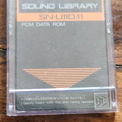 Roland SN-UII0-11 Sound Library PCM Card 1990s Japan image 3