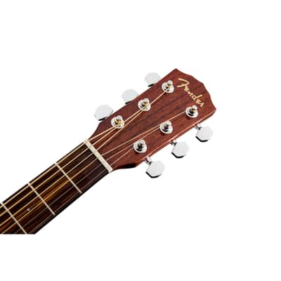 Fender CD-60SCE Dreadnought Acoustic Guitar - Walnut Fingerboard, Mahogany image 5