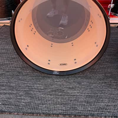 Tama Imperialstar 5-Piece Drum Shell Pack Black/Brown Woodgrain Wrap Finish 22/16/14/12/10 image 12