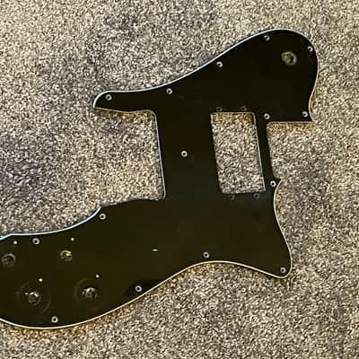 1972 1973 1974 Fender Telecaster Custom gutiar pickguard black image 1