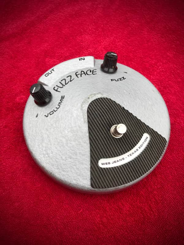 Fuzz Face - Wes Jeans Texas Edition BC183 - Aged Maui Silver | Reverb