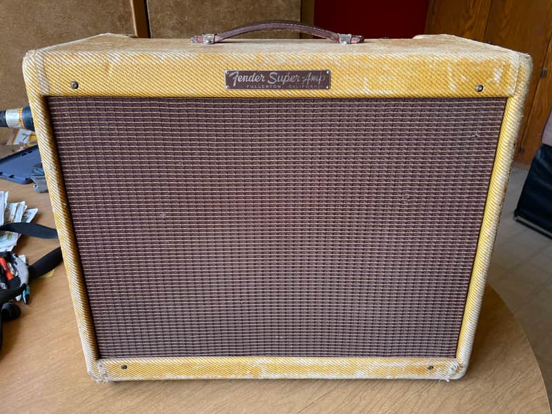 1956 Fender Super 5E4 Narrow Panel 18-Watt 2x10" - Very Good