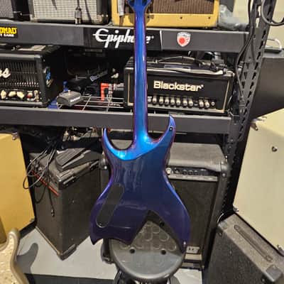 B.C. Rich Rich B Legacy Exotic with DiMarzio D Activators – Ultraviolet Color Shifting Paint (Brand New!) image 11