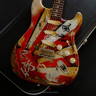 Fender Stratocaster Kamikaze Series 2nd Edition by EGC Aged heavy Relic image 24