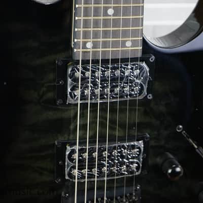 Ibanez GRG7221QA-TKS Gio - Transparent Black Sunburst image 5