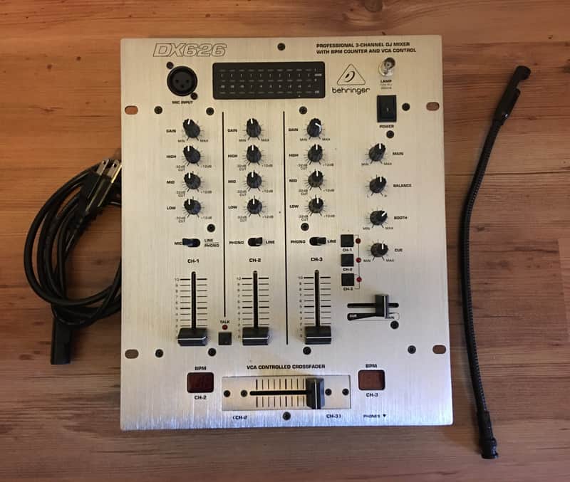 Behringer Pro Mixer DX626 3-Channel DJ Mixer image 2