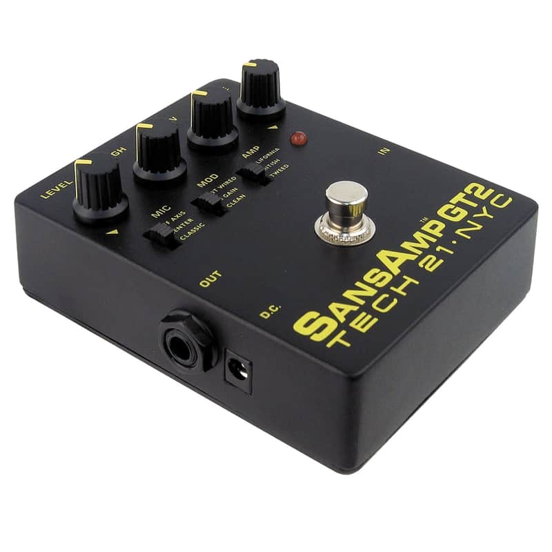Tech 21 GT2 SansAmp Tube Amp Emulator Multi- effects Pedal image 1