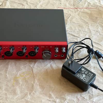 Focusrite Clarett+ 4Pre USB-C Audio Interface 2021 - Present - Red image 2