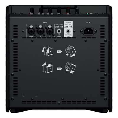 Yamaha STAGEPAS200 Portable 8" Powered PA with 5-Input Mixer image 8