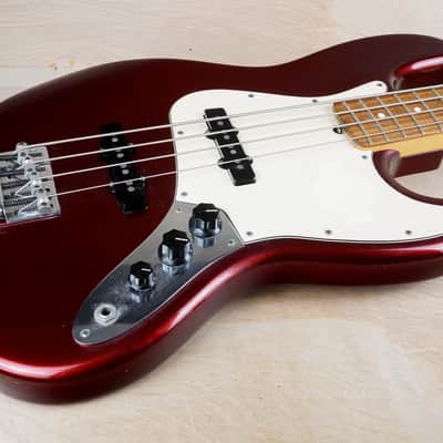 Fender American Standard Jazz Bass 2010 Candy Cola USA w/ Bag image 4