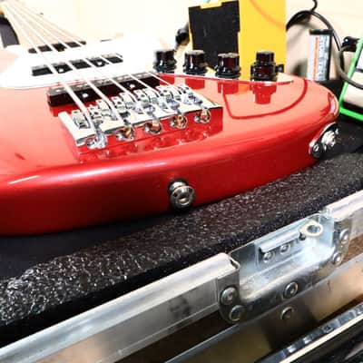 Mike Lull USA V5 5 String Bass Guitar Red 8lbs 13oz image 23