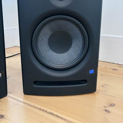 PreSonus Eris E8 XT 2-Way Active Studio Monitors (Pair) 2019 - Black w/Cables image 2