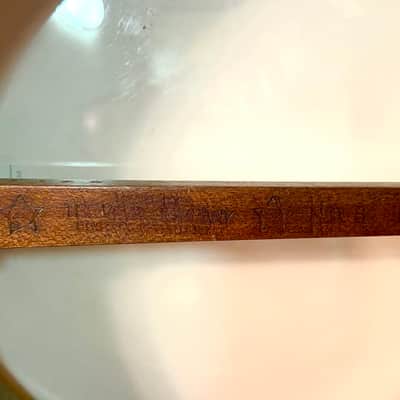 Vega VegaPhone Custom Professional #3 Original Five String Banjo  Circa 1926 Mahogany image 15