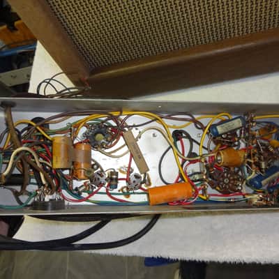 Thomas 6973 tube Chassis boutique guitar amp project tone Cab image 3