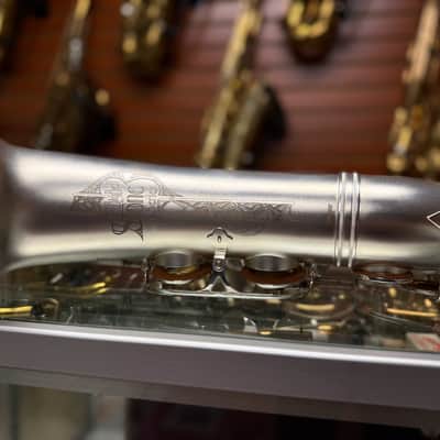 Cannonball Hotspur T5 Silver Black Big Bell Stone Series Tenor Saxophone image 22