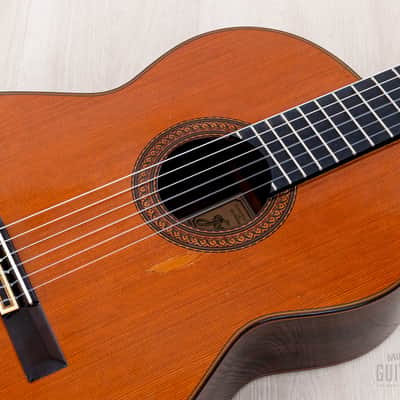 Immagine 1983 José Ramirez 1a Classical Nylon String Acoustic Guitar Cedar + Rosewood w/ Case - 7