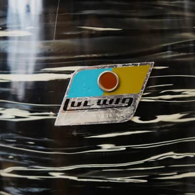 Vintage 1970 Ludwig USA Classic 9x13" Rack Tom w/ Blue & Olive Pointy Badge image 6