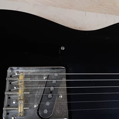Fender TL52-TX Telecaster Reissue MIJ w/ USA Texas Special Pickups 2012 Black w/ Bag image 8