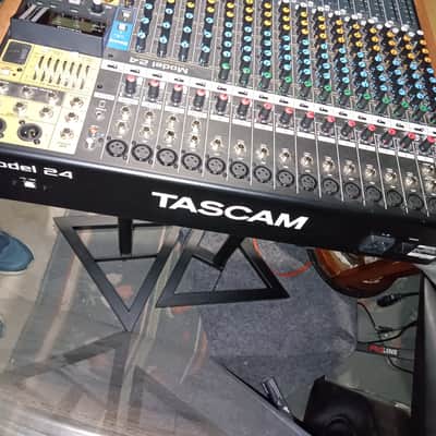 TASCAM Model 24 Multitrack Recorder / Mixer / USB Interface 2018 - Present - Black with Wood Cheeks image 3