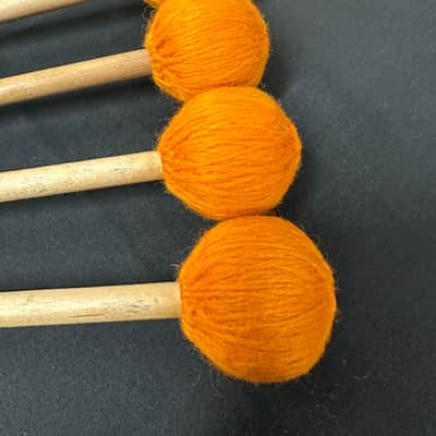 Encore Mallets 43YB, Wound Series, Med Soft, Birch, 2 Pairs - NEAR MINT image 3