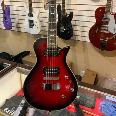 Hagstrom Ultra Swede Elec Guitar -Burgundy Burst image 2