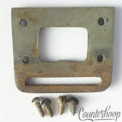 Leedy Snare Drum Marching Harness Wood Hoop Attachment Mount Nickel Vintage 10s image 2