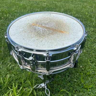 Ludwig LM400 Supraphonic 5x14" 10-Lug Aluminum Snare Drum 1985 - Present - Chrome-Plated image 13