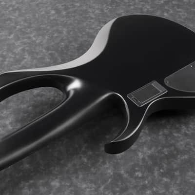 Ibanez BTB625EX-BKF Iron Label BTB Electric Bass 5-String - Black Flat image 18