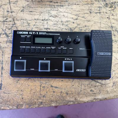 Boss GT-1 Guitar Effects Processor 2016 - Present - Black image 2