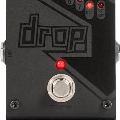 Digitech DROPBK The Drop Polyphonic Drop Tune Pedal. Black Edition