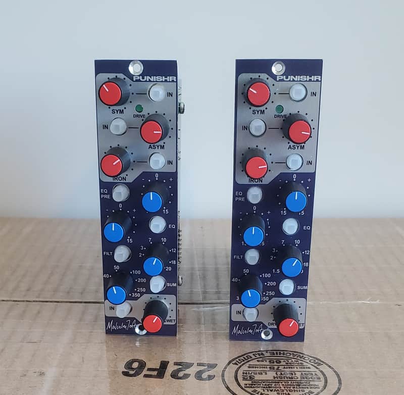 Malcolm Toft PUNISHR 500 Series Analog Harmonic Distortion Modules image 1