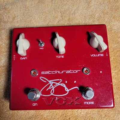 Vox Satchurator Red Autographed by Joe image 7