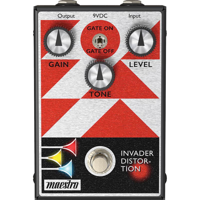 Maestro Invader Distortion Effect Pedal image 1