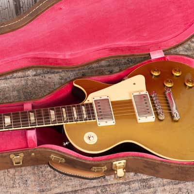 Gibson Murphy Lab '57 Historic R7 Les Paul Gold Top / Dark Back - Light Aging 2021 image 20