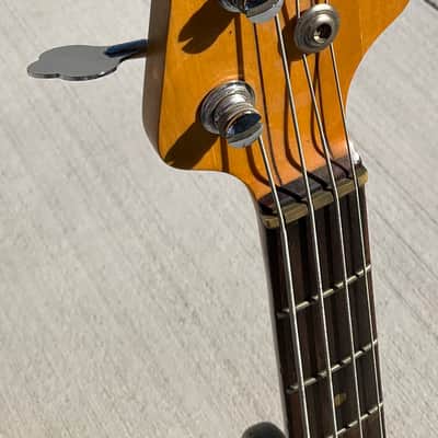 Robertson P Bass Neck-thru Japan Brass Nut 1970s MIJ image 11