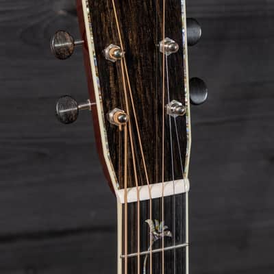 Santa Cruz Custom OM Fiddleback Mahogany / Old Growth Sitka Acoustic Guitar image 22