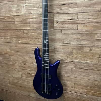 Spector NS Ethos HP 5 Bass- Plum Crazy Gloss- 9lbs 11oz w/soft case New! image 5